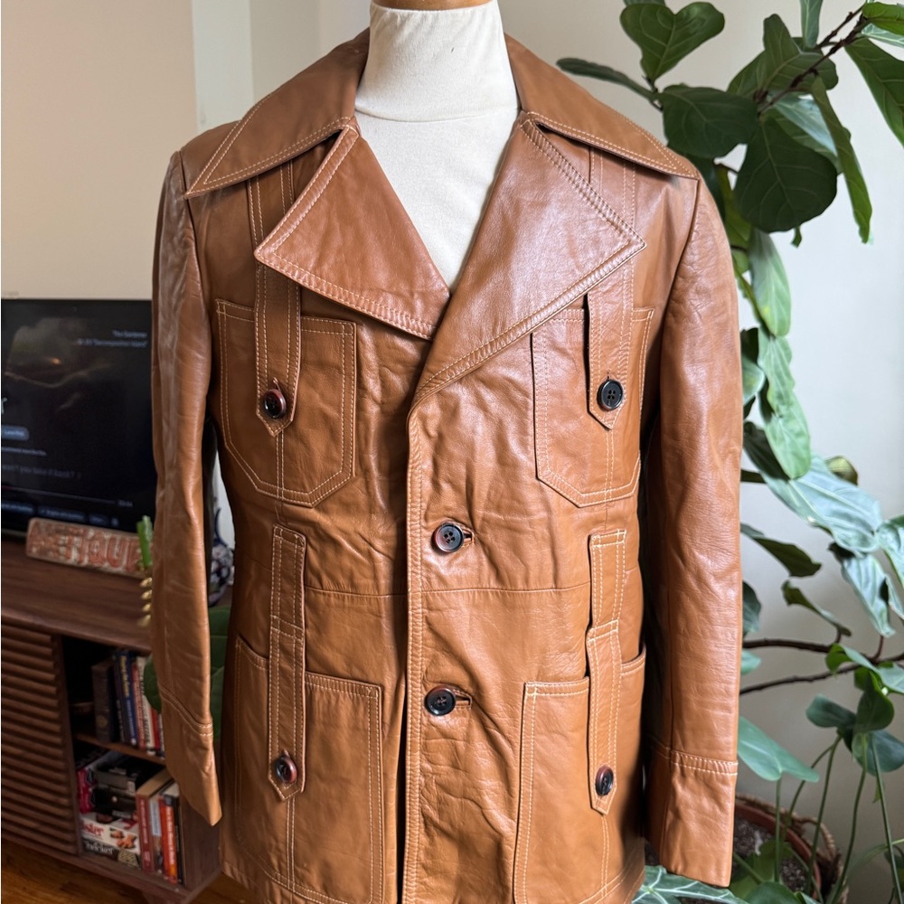 Vintage 70s Leather jacket